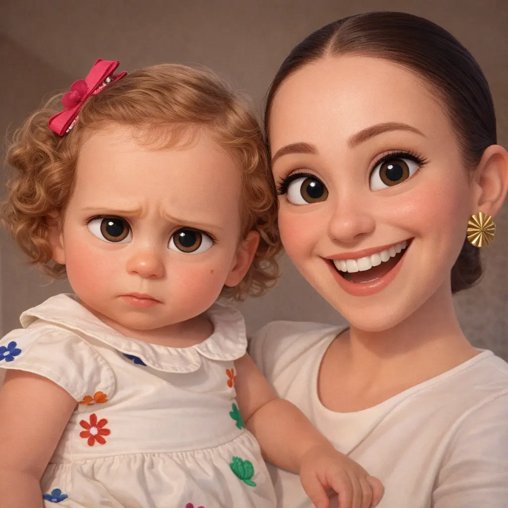 A mamãe com a Celina — a história por trás da Nana Panquequinhas