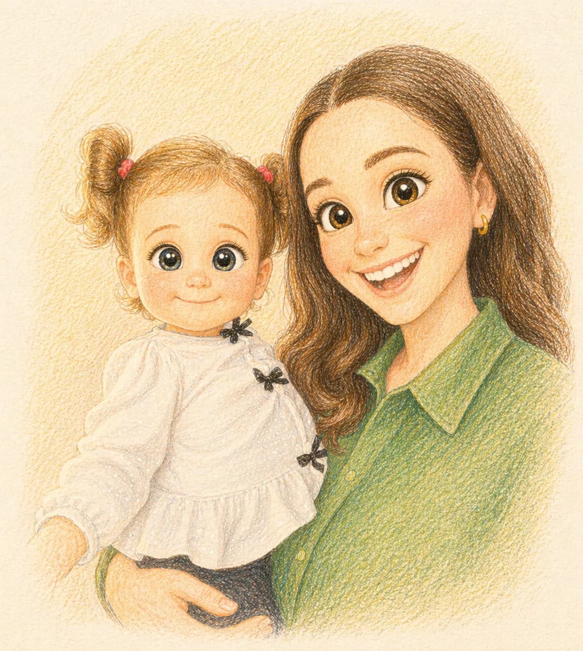 Débora Spada Senna com a Celina — a história por trás da Nana Panquequinhas